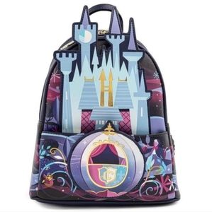 Loungefly Disney Cinderella Castle Series backpack purse